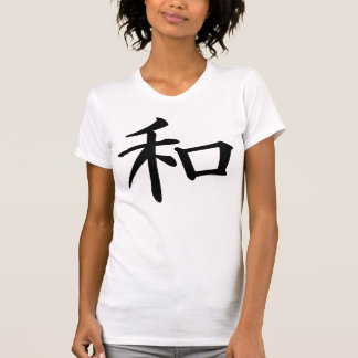 T-shirt Kanji de Japonais de paix