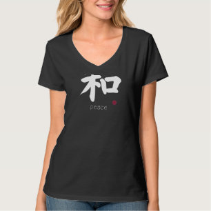 T-shirt Kanji de la paix en lettre japonaise symbole du Ja