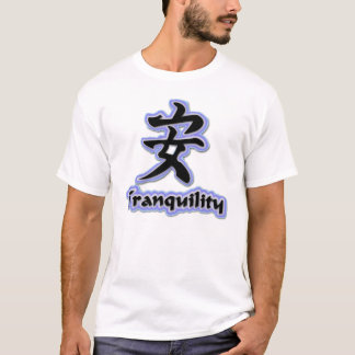 T-shirt Kanji de tranquilité
