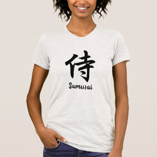 T-shirt Kanji Samurai japonais