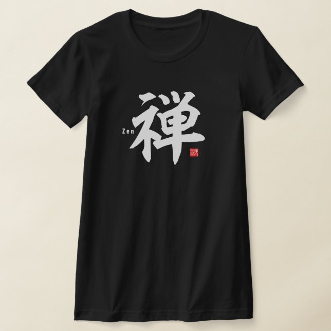 T-shirt Kanji - Zen - (Poser)