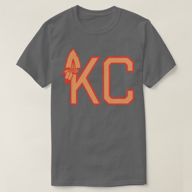 T-shirt Kansas City Arrow Head KCMO KCK 15 (Design devant)