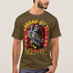 T-shirt Kansas City Chiefs Arrowhead Be the Grim Reaper 13