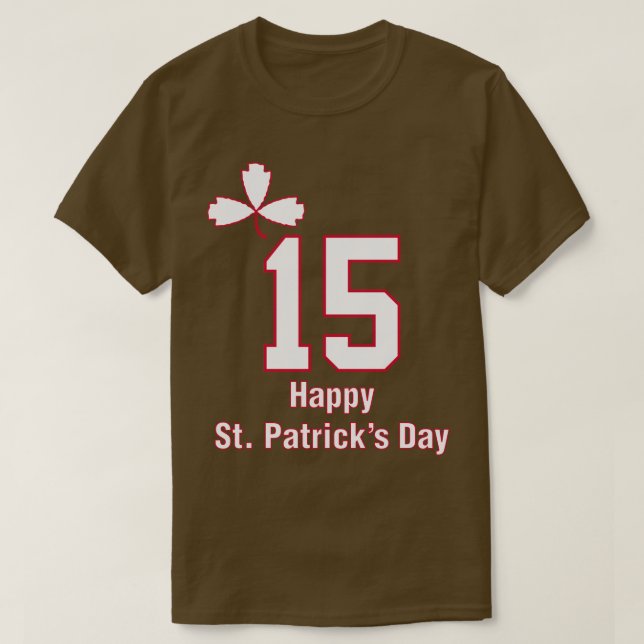 T-shirt Kansas City St Patrick Mahomes (Design devant)