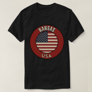 T-shirt Kansas États-Unis d'Amérique