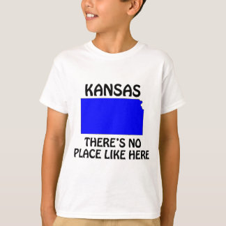 T-shirt Kansas - Il n'y a pas d'endroit comme ici