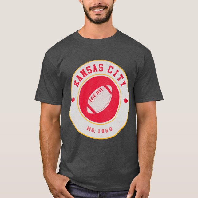 T-shirt KansasCity vintage white (Devant)