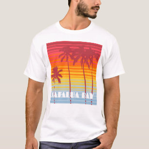 T-shirt Kapalua Bay Maui Hawaii 80s Retro Sunset Stripes