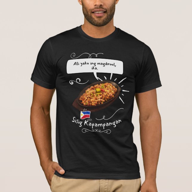T-shirt Kapampangan Sisig (Devant)