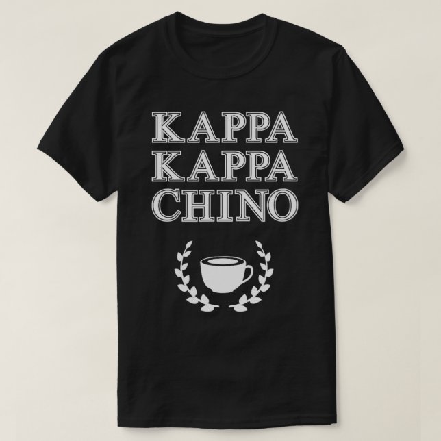 T-shirt Kappa Kappa Chino Drôle Parodie pour les amateurs  (Design devant)