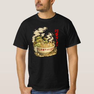 T-shirt Kappa Ramen Bath – Esprit de nouilles Yokai