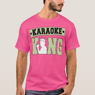 T-shirt Karaoke King Karaoke Chanteur Karaoker