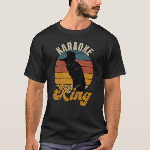 T-shirt Karaoke King Retro