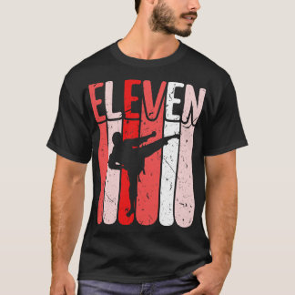T-shirt Karate 11e anniversaire Boys Taekwondo Martial Art