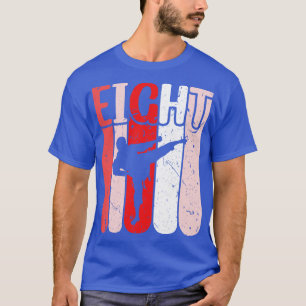 T-shirt Karate 8e anniversaire garçons Taekwondo Martial A