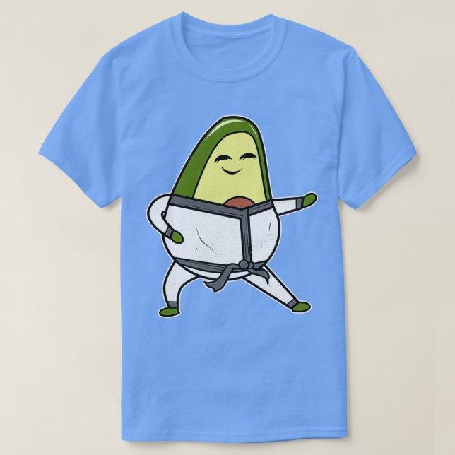 T-shirt Karate Avocado Lover (Design devant)