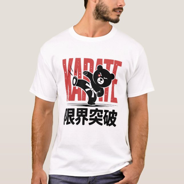 T-shirt Karate Bear (Devant)