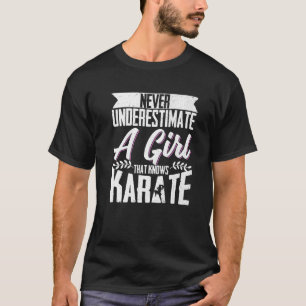 T-shirt Karate Black Belt Gi Uniforme Ne Sous-Estime Jamai