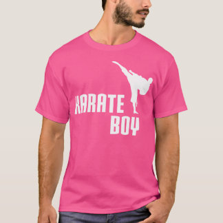 T-shirt Karate Boy Shirt Funny Cute Martial Arts Cadeau