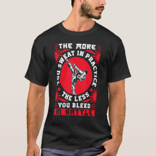 T-shirt Karate Ceinture Noire Gi Uniforme Plus Vous Transp