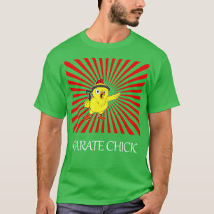 T-shirt Karate Chicken Arts Martiaux Cadeau Arts Martiaux