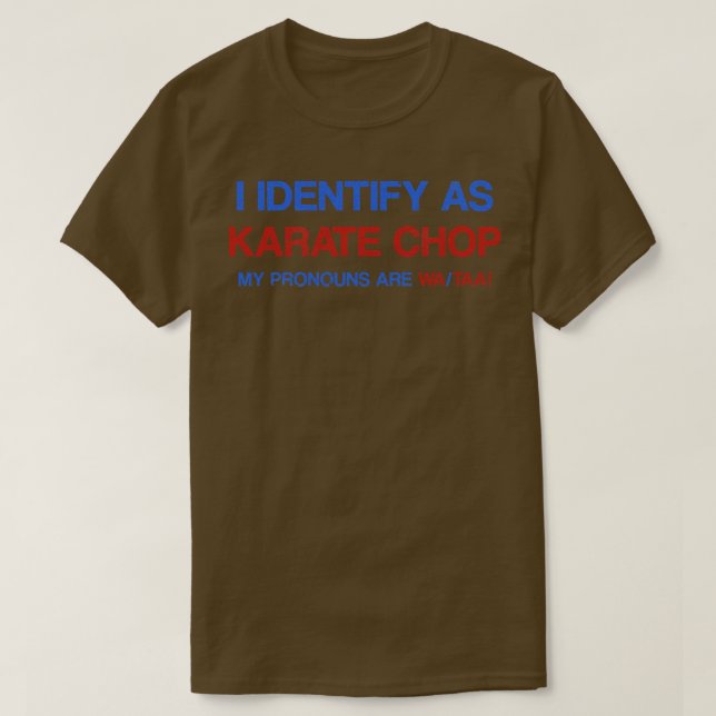 T-shirt Karate Chop (Design devant)