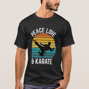 T-shirt Karate Classique J'Aime le Karate pour Enfants, Ad