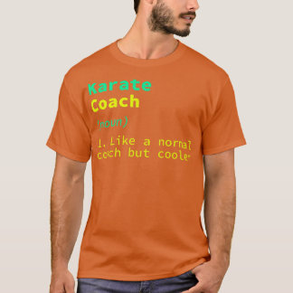 T-shirt Karate coach Definition Funny Sensei Hummor Premiu