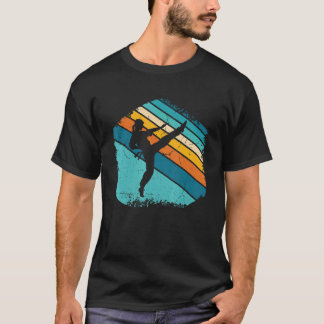 T-shirt Karate coup de pied vintage classique