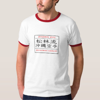 T-shirt karaté de ryu de shorin