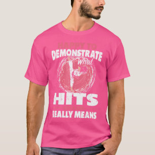 T-shirt Karate Girl Frappe Comme Une Fille Taekwondo Fille