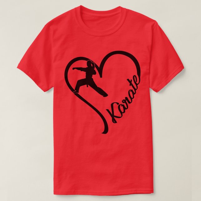 T-shirt Karate Heart (Design devant)
