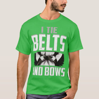 T-shirt Karate I Cravate Ceintures Pas Bows Martial Arts G
