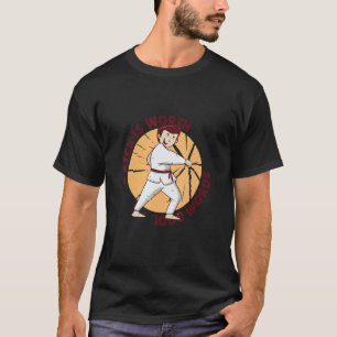 T-shirt Karate Japonais Drôle  Un Coup De Pied Vaut 1000 M