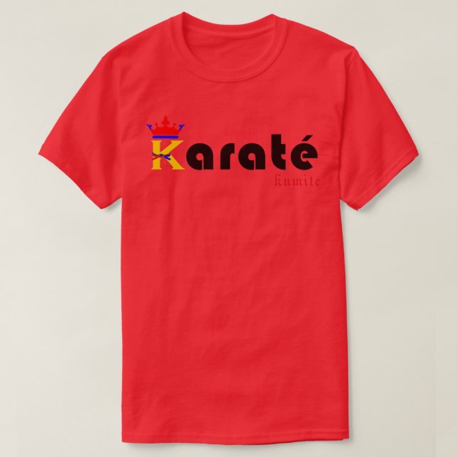 T-shirt Karate Kumite T (Design devant)