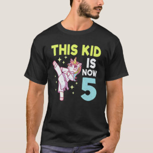 T-shirt Karate Licorne Enfants Naissance Né 5 Karate