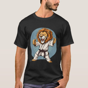 T-shirt Karate Lion Kickboxing Taekwondo Jiu-jitsu Mixed m