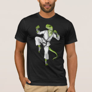 T-shirt Karate Lizard