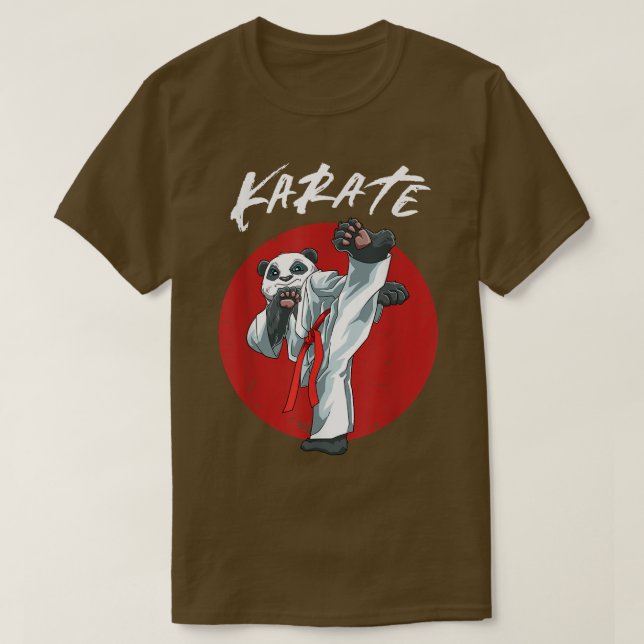 T-shirt Karate Panda - Karate MIXED MARTIAL ART japonais c (Design devant)