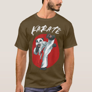 T-shirt Karate Panda - Karate MIXED MARTIAL ART japonais c