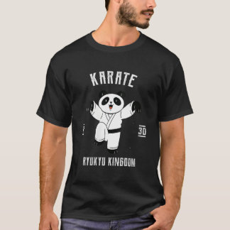 T-shirt Karate Panda With Belt Karate Japanese Mial