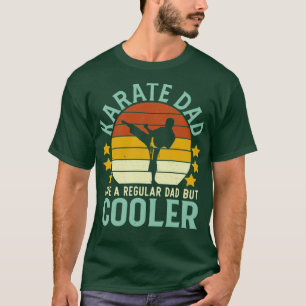 T-shirt Karate papa comme un père ordinaire mais glacière 