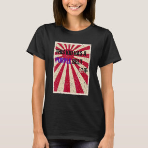 T-shirt Karate Purple Belt Youth
