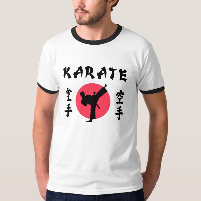 T-shirt Karate Rising Sun (Devant)