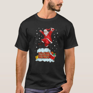 T-shirt Karate Santa Claus Noël Kung Fu Taekwondo MIXED MA