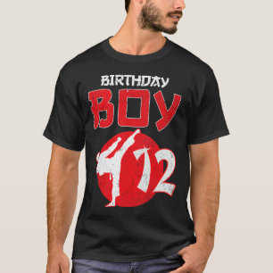 T-shirt Karate Taekwondo 12 ans Anniversaire Martial Art
