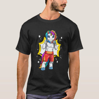 T-shirt Karate Taekwondo MMA Judo Licorne Classique