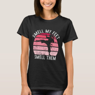 T-shirt Karate Taekwondo Sentir Mes Pieds Les Sentir Fille