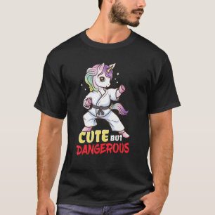 T-shirt Karate Taekwondo Unicorn Cadeau