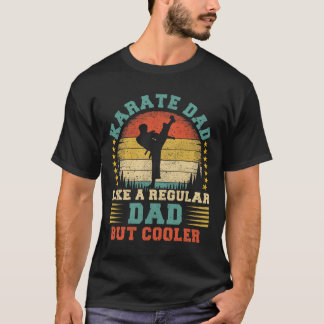 T-shirt Karate vintage Papa Comme Un Papa Régulier Karate